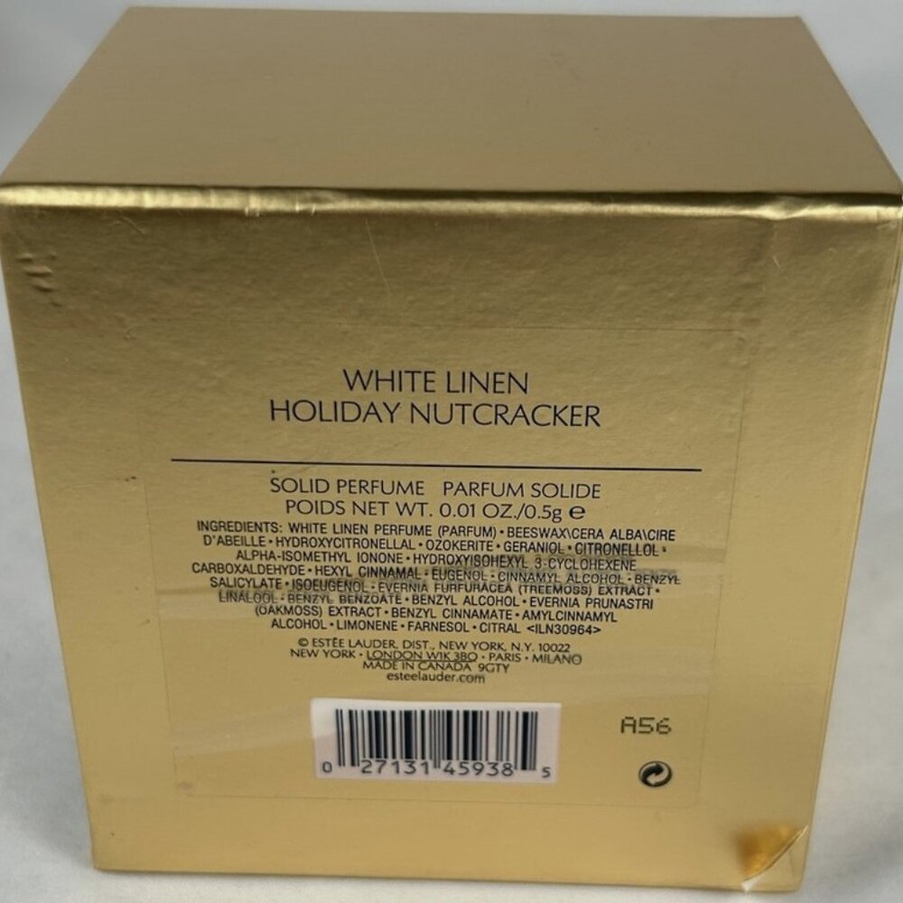 Estee Lauder Solid Perfume Holiday Nutcracker Com… - image 5